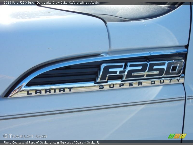  2013 F250 Super Duty Lariat Crew Cab Logo