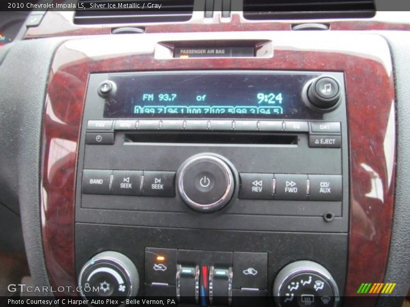 Silver Ice Metallic / Gray 2010 Chevrolet Impala LS