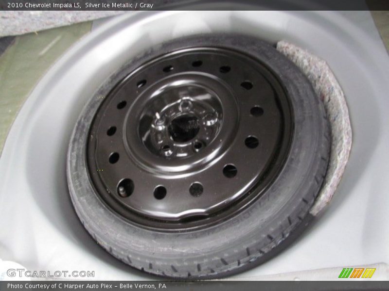 Silver Ice Metallic / Gray 2010 Chevrolet Impala LS