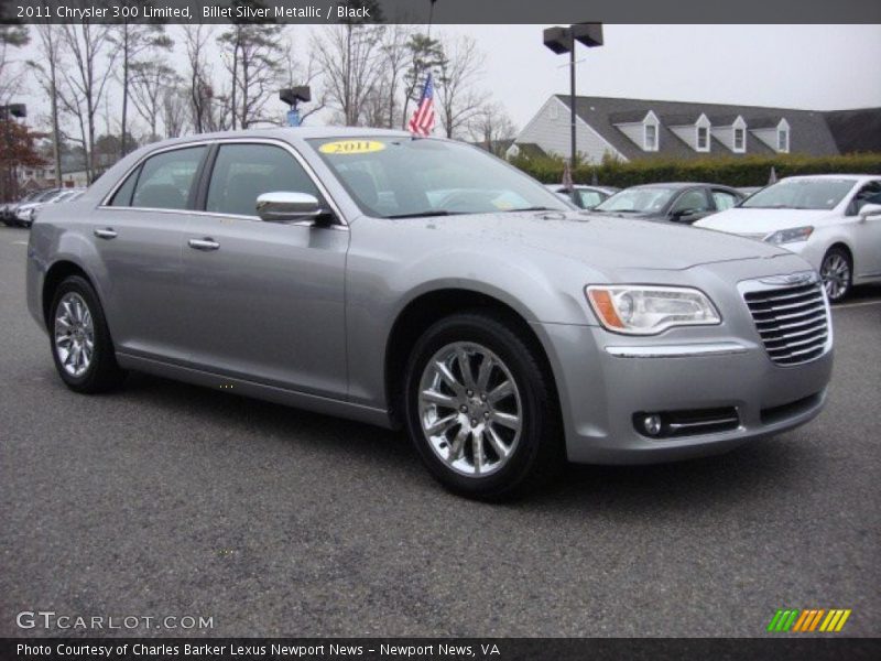Billet Silver Metallic / Black 2011 Chrysler 300 Limited