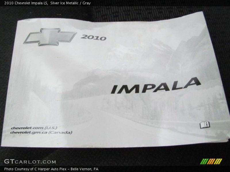 Silver Ice Metallic / Gray 2010 Chevrolet Impala LS