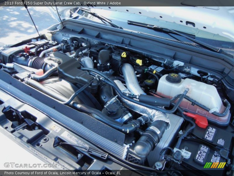  2013 F250 Super Duty Lariat Crew Cab Engine - 6.7 Liter OHV 32-Valve B20 Power Stroke Turbo-Diesel V8