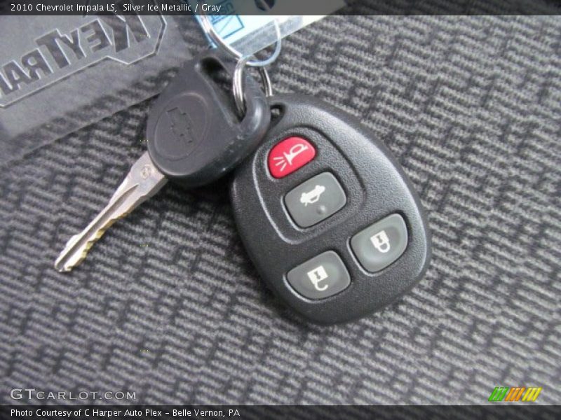Silver Ice Metallic / Gray 2010 Chevrolet Impala LS