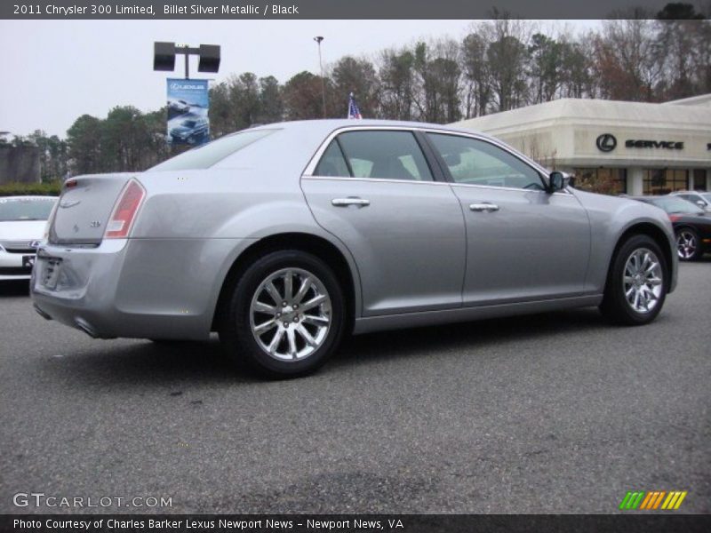 Billet Silver Metallic / Black 2011 Chrysler 300 Limited