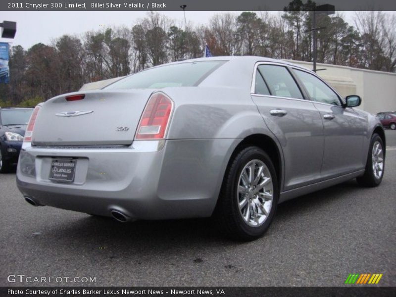 Billet Silver Metallic / Black 2011 Chrysler 300 Limited