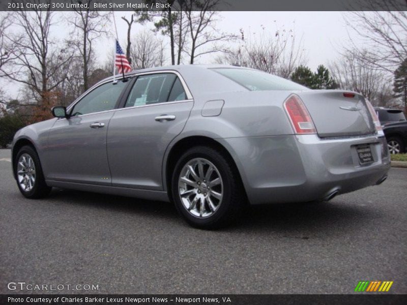 Billet Silver Metallic / Black 2011 Chrysler 300 Limited