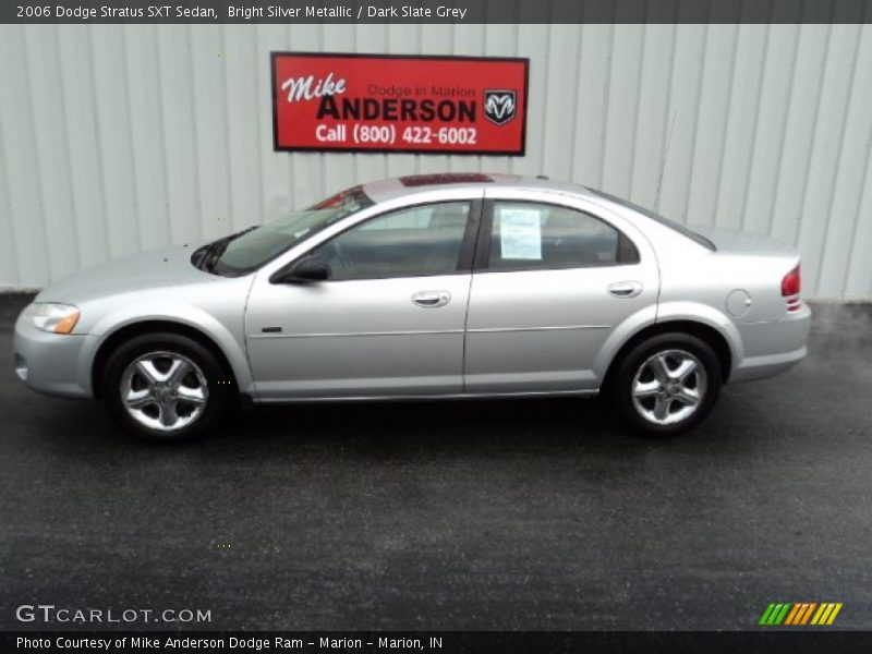 Bright Silver Metallic / Dark Slate Grey 2006 Dodge Stratus SXT Sedan