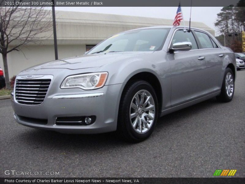 Billet Silver Metallic / Black 2011 Chrysler 300 Limited