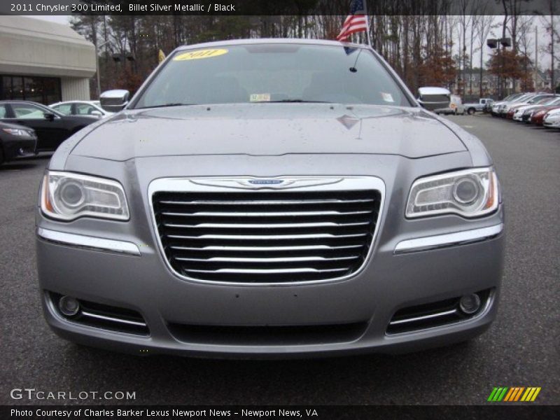 Billet Silver Metallic / Black 2011 Chrysler 300 Limited