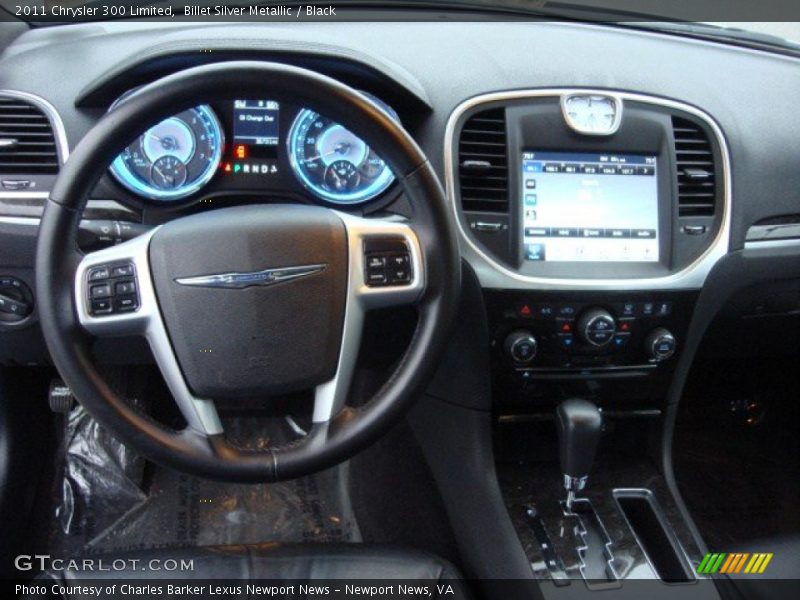 Billet Silver Metallic / Black 2011 Chrysler 300 Limited