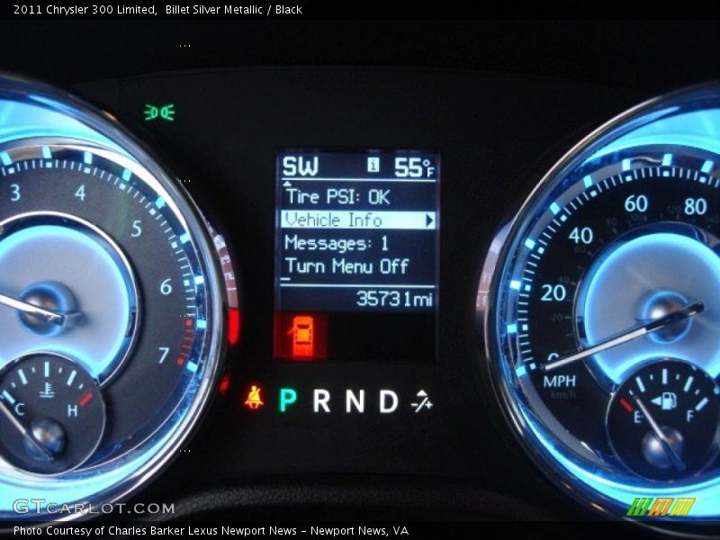 Billet Silver Metallic / Black 2011 Chrysler 300 Limited