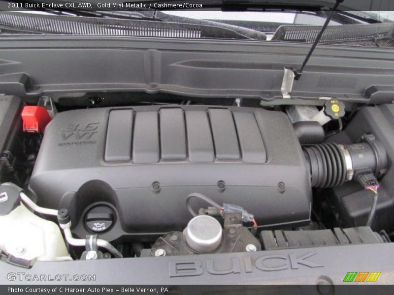 Gold Mist Metallic / Cashmere/Cocoa 2011 Buick Enclave CXL AWD