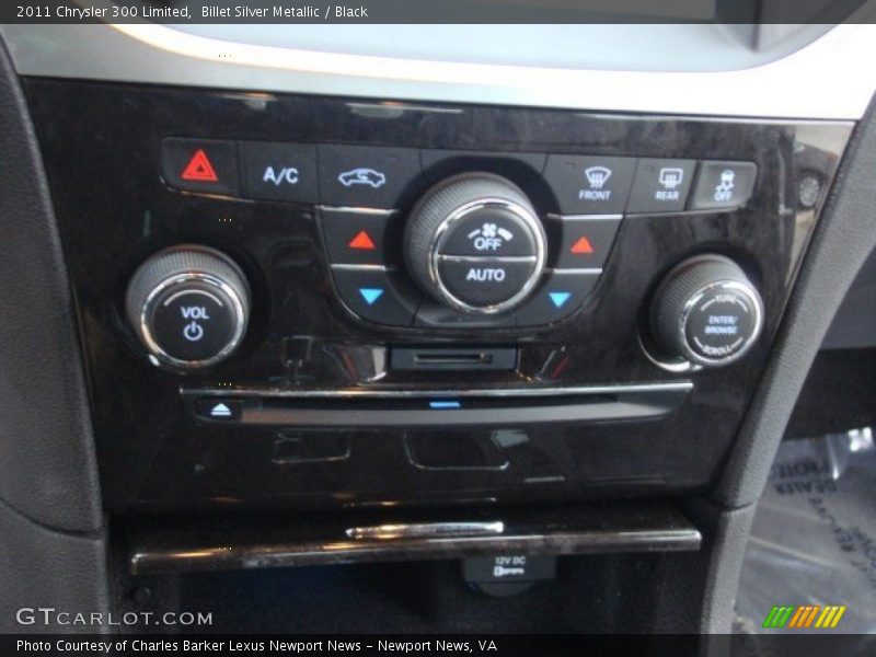 Billet Silver Metallic / Black 2011 Chrysler 300 Limited