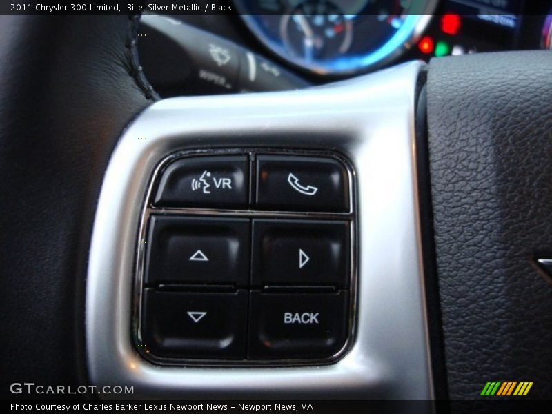 Billet Silver Metallic / Black 2011 Chrysler 300 Limited