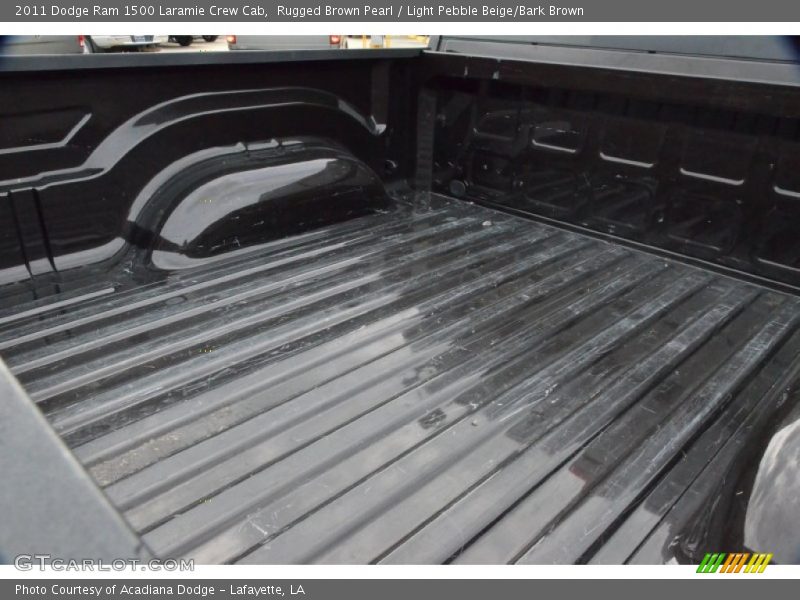 Rugged Brown Pearl / Light Pebble Beige/Bark Brown 2011 Dodge Ram 1500 Laramie Crew Cab