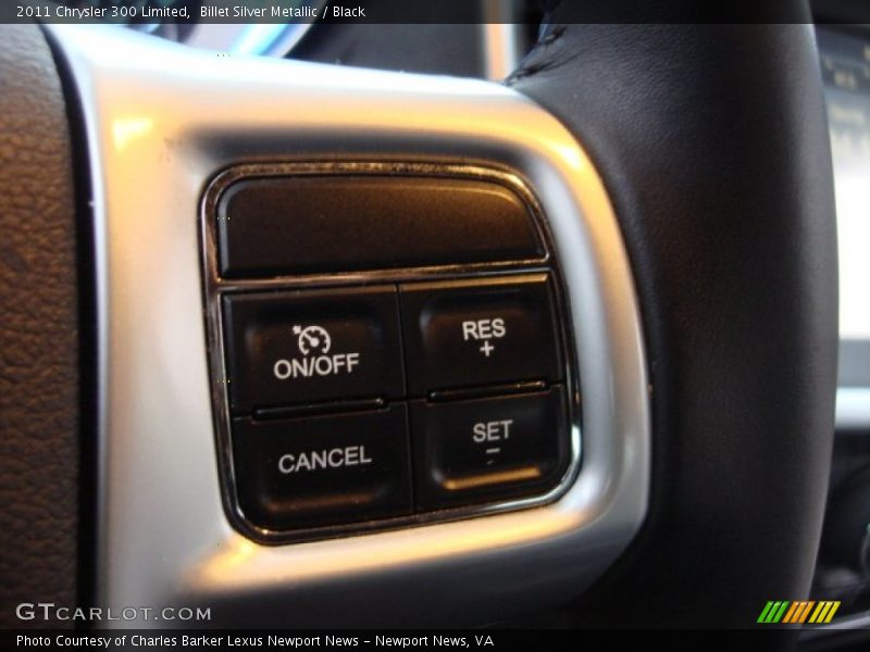 Billet Silver Metallic / Black 2011 Chrysler 300 Limited