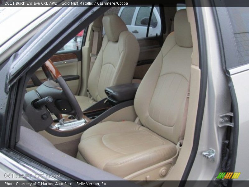 Gold Mist Metallic / Cashmere/Cocoa 2011 Buick Enclave CXL AWD