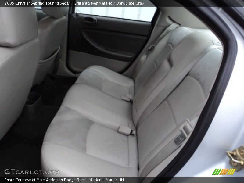 Rear Seat of 2005 Sebring Touring Sedan