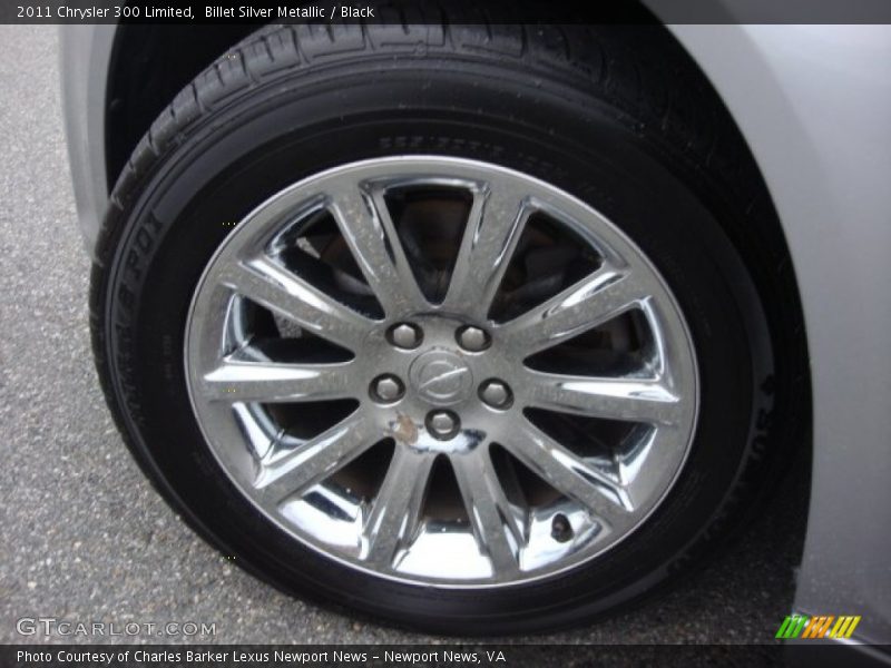 Billet Silver Metallic / Black 2011 Chrysler 300 Limited