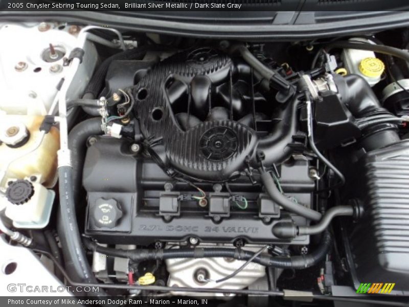  2005 Sebring Touring Sedan Engine - 2.7 Liter DOHC 24 Valve V6