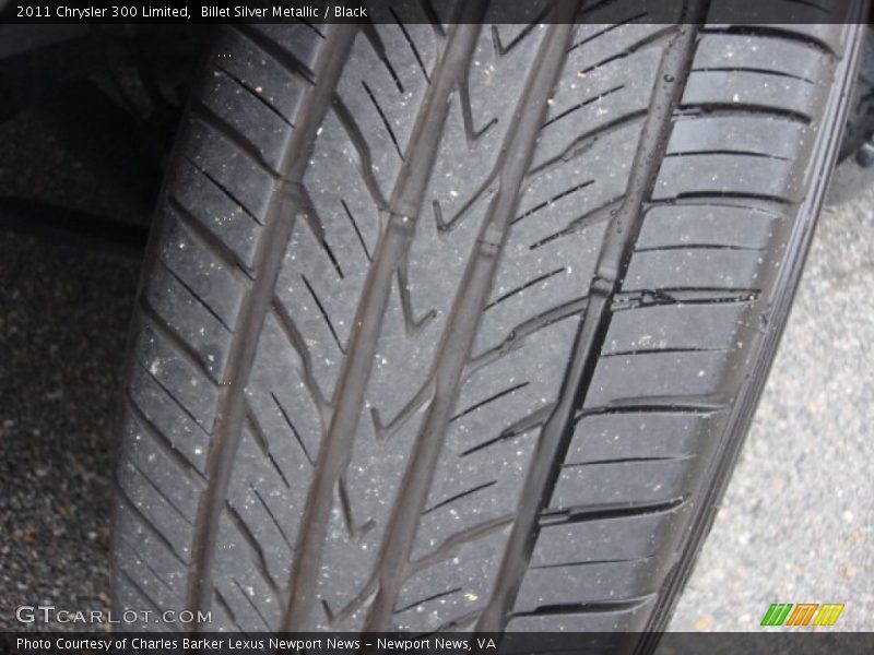 Billet Silver Metallic / Black 2011 Chrysler 300 Limited