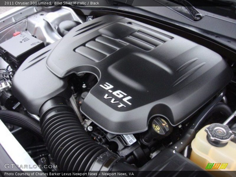 Billet Silver Metallic / Black 2011 Chrysler 300 Limited