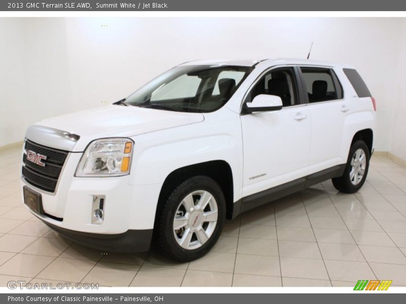 Summit White / Jet Black 2013 GMC Terrain SLE AWD