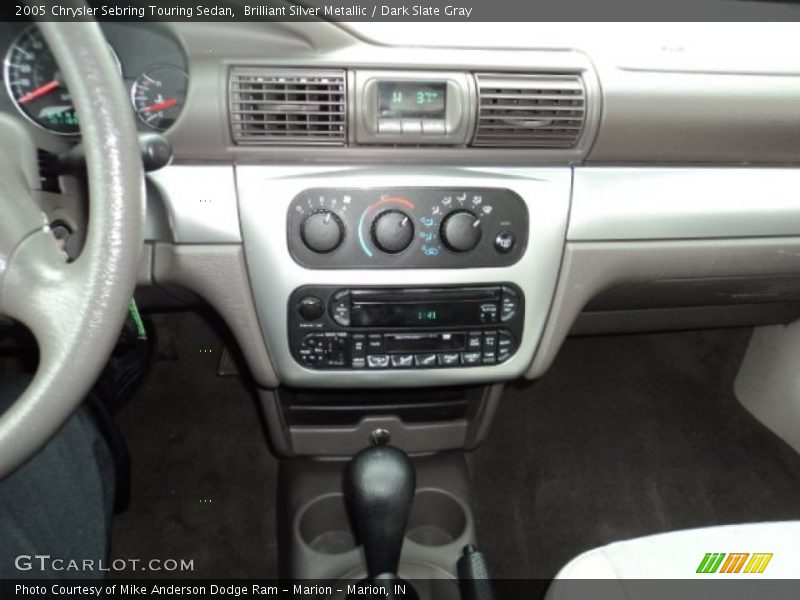 Controls of 2005 Sebring Touring Sedan