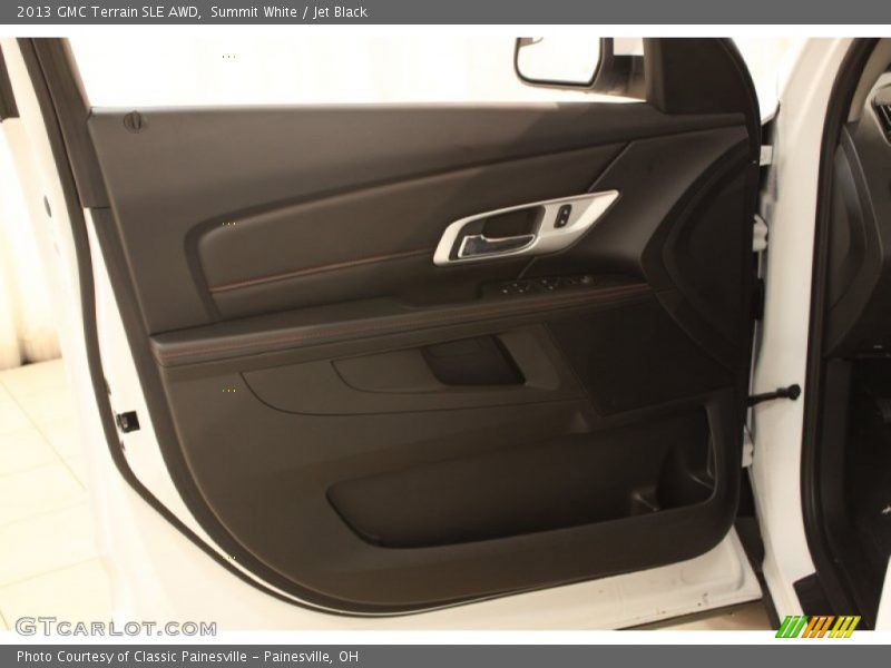 Summit White / Jet Black 2013 GMC Terrain SLE AWD