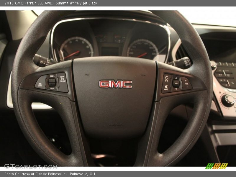 Summit White / Jet Black 2013 GMC Terrain SLE AWD