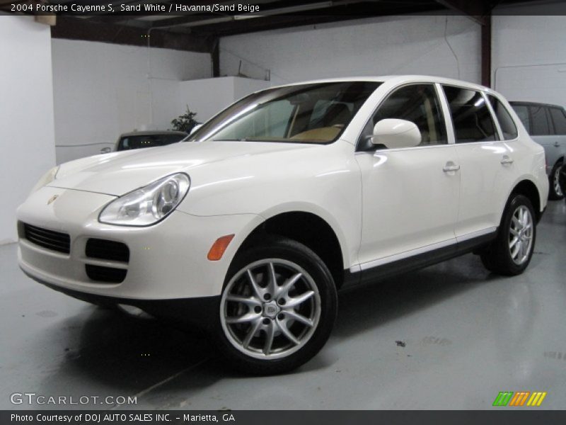 Sand White / Havanna/Sand Beige 2004 Porsche Cayenne S