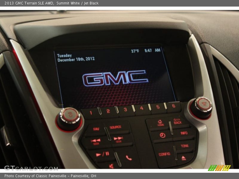 Summit White / Jet Black 2013 GMC Terrain SLE AWD