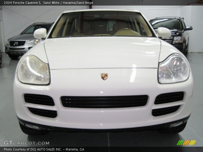 Sand White / Havanna/Sand Beige 2004 Porsche Cayenne S