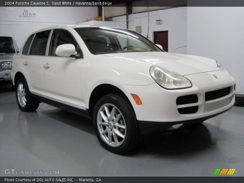 Sand White / Havanna/Sand Beige 2004 Porsche Cayenne S