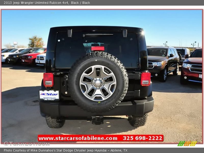 Black / Black 2013 Jeep Wrangler Unlimited Rubicon 4x4