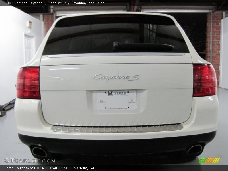 Sand White / Havanna/Sand Beige 2004 Porsche Cayenne S