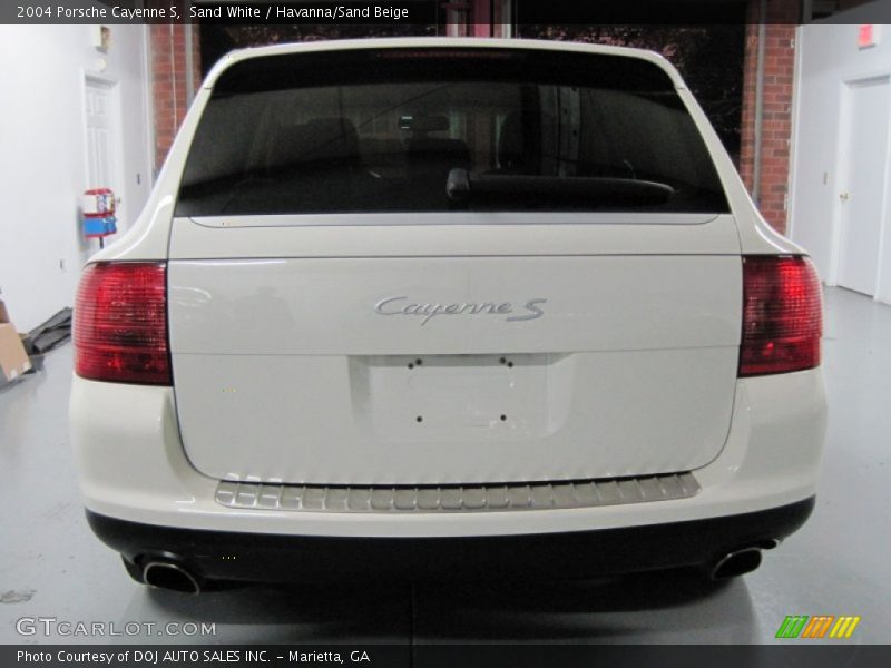 Sand White / Havanna/Sand Beige 2004 Porsche Cayenne S