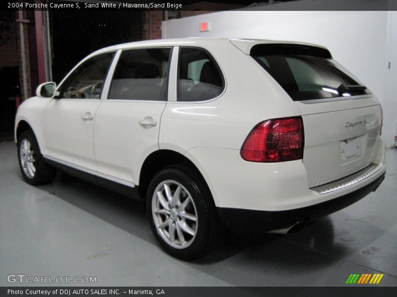 Sand White / Havanna/Sand Beige 2004 Porsche Cayenne S