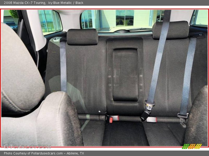 Icy Blue Metallic / Black 2008 Mazda CX-7 Touring