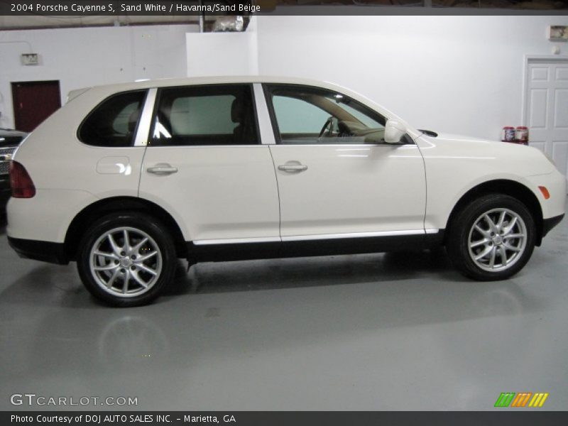 Sand White / Havanna/Sand Beige 2004 Porsche Cayenne S