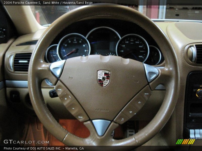 Sand White / Havanna/Sand Beige 2004 Porsche Cayenne S