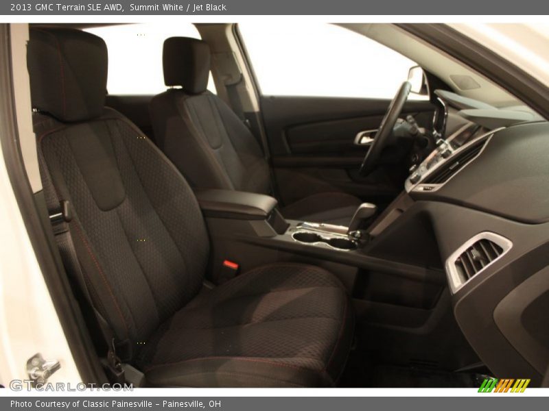 Summit White / Jet Black 2013 GMC Terrain SLE AWD