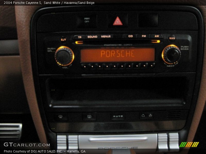 Sand White / Havanna/Sand Beige 2004 Porsche Cayenne S
