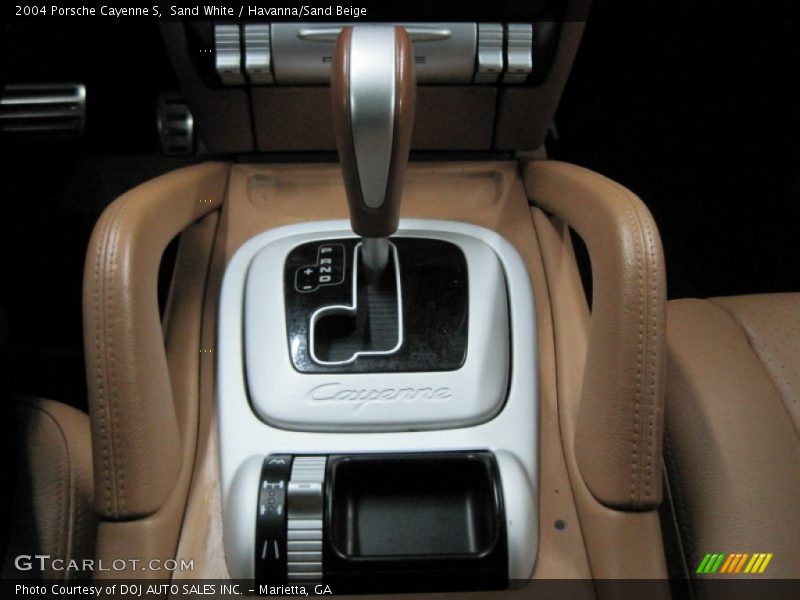 Sand White / Havanna/Sand Beige 2004 Porsche Cayenne S