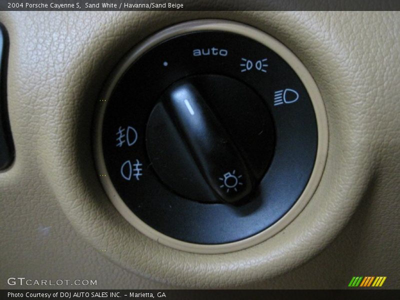 Sand White / Havanna/Sand Beige 2004 Porsche Cayenne S