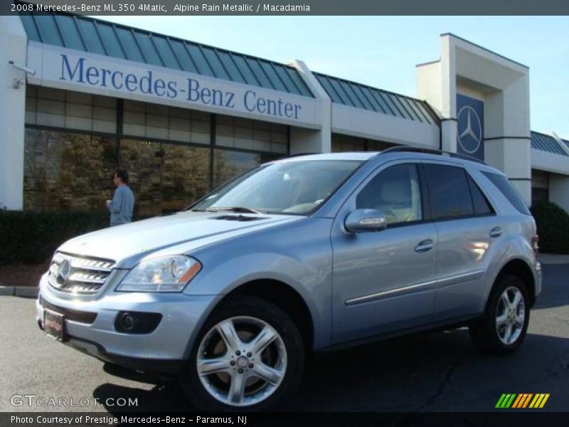 Alpine Rain Metallic / Macadamia 2008 Mercedes-Benz ML 350 4Matic