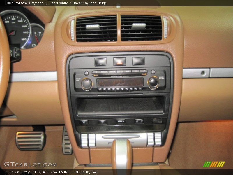 Sand White / Havanna/Sand Beige 2004 Porsche Cayenne S