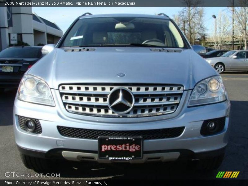 Alpine Rain Metallic / Macadamia 2008 Mercedes-Benz ML 350 4Matic