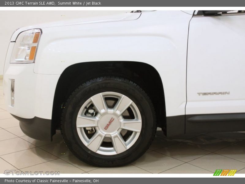 Summit White / Jet Black 2013 GMC Terrain SLE AWD