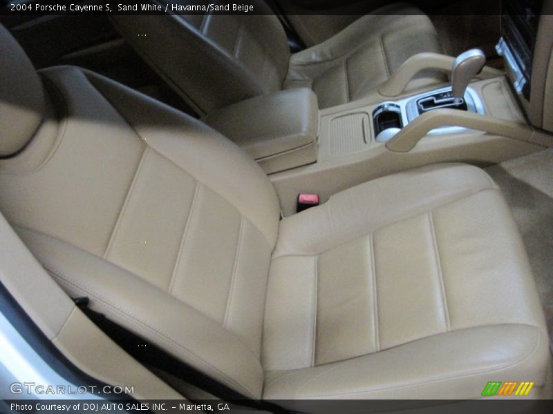 Sand White / Havanna/Sand Beige 2004 Porsche Cayenne S